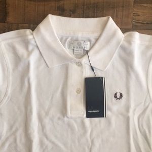 Fred Perry White Polo - Never Worn with tags